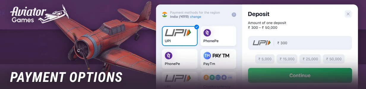 Payments at 1Win online casino for playing Aviator for real money