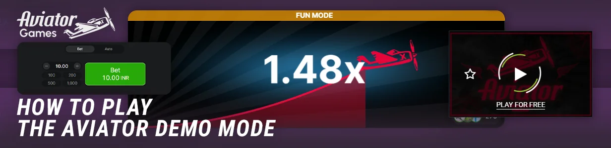 Start playing the Aviator demo mode - features and instructions