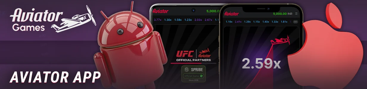 Use the Aviator app for betting in India - for Android and iOS