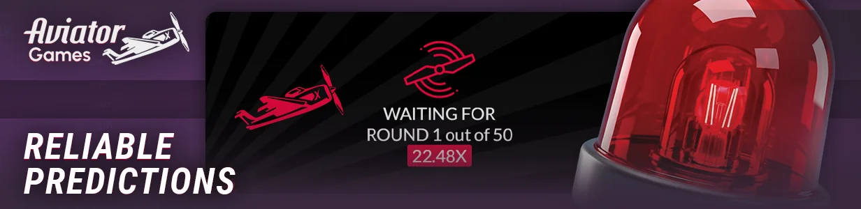 Guaranteed reliability of the predictor for the Aviator crash game in India