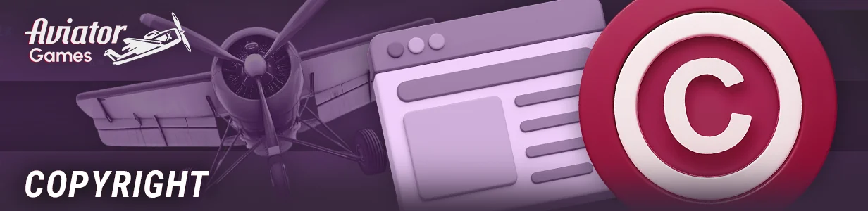 About copyrights for materials on Aviator India