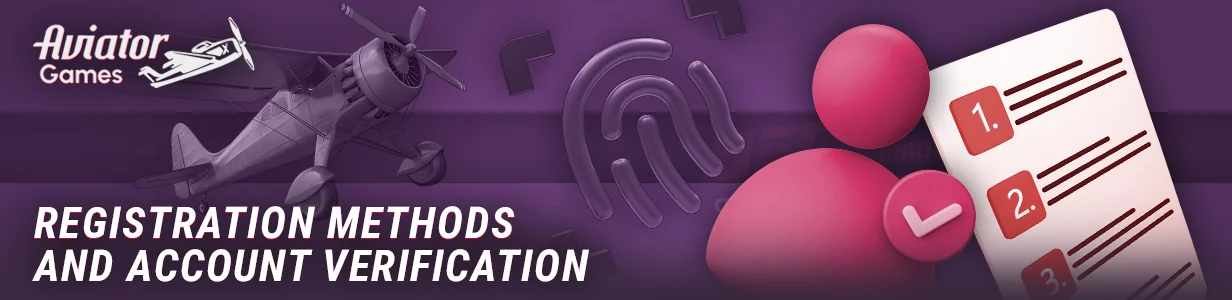 Registration methods for Indian users to play Aviator - verification methods
