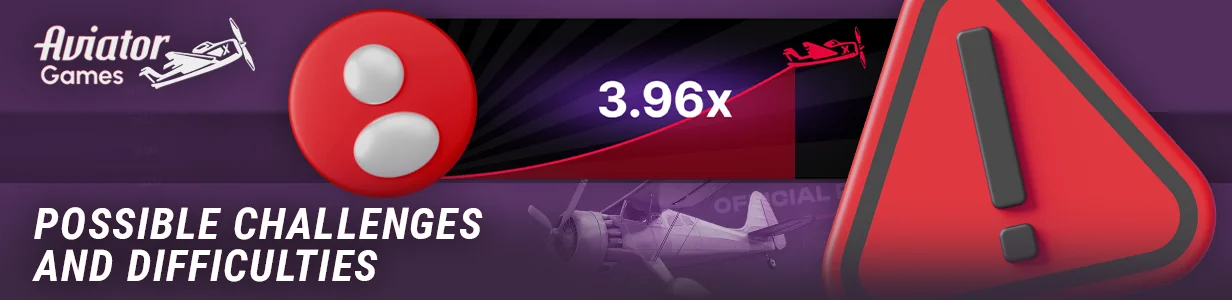 Problems with registering an account at a casino to play Aviator